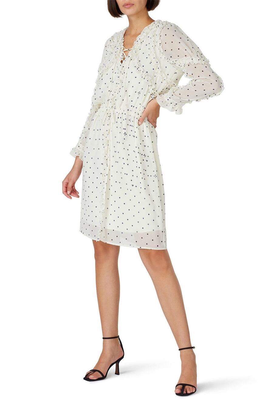 KOCHE COLLECTIVE Long Sleeve Ruffle Dress
Size French 46 / US 14 MSRP $450